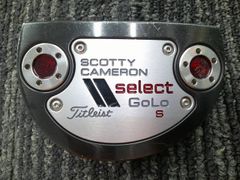 中古 パター タイトリスト セレクト GoLo S/オリジナルスチール[34]//4[9438]■博多