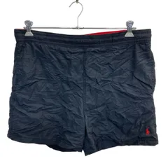 POLO RALPH LAUREN ショートパンツ M ブラック ポロラルフローレン イージーパンツ ショーツ ポニー刺繍 古着卸 アメリカ仕入 2508-641