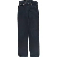 古着 90年代 リーバイス Levi's 501 ブラックデニム ストレートデニム ...