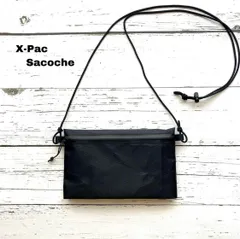 X-PAC サコッシュ　ショルダー　ウエストポーチ（マチあり）ブラック