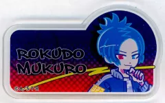 【中古】バッジ・ビンズ 六道骸 「家庭教師ヒットマンREBORN! 90’S STREET FASHION COLLECTION トレーディングアクリルネームバッジ」