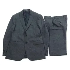Emporio Armani エンポリオ・アルマーニ セットアップ M LINE EXCLUSIVE FABRIC ウール 2B 総柄 セットアップ ブラック系 46【中古】のサムネイル