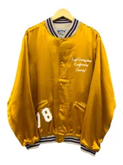 HOUSTON (ヒューストン) RAYON AWARD JACKET（EAST）レーヨンアワードジャケット XXL 51250 ゴールド 黄系 メンズ/025のサムネイル