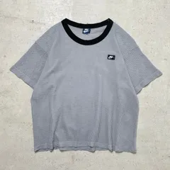 80年代 USA製 紺タグ NIKE ナイキ  メッシュTシャツ メンズM相当 レディース 
