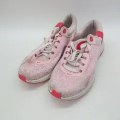 ◇ Θ NIKE ナイキ カジュアル ランニングシューズ サイズ24.5 ピンク系 レディース E  【1505290002134】