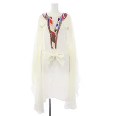 マカロン新品未使用タグ付き　エミリオプッチPUCCI ケープ コート 2025年最新】EMILIO PUCCI ポンチョ・ケープコートの人気