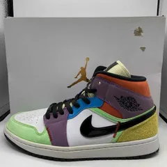 NIKE 20ss WMNS AIR JORDAN 1 MID SE LIGHTBULB 29.0cm CW1140-100 ナイキ エアジョーダン1ミッド スニーカー 南堀江店