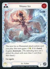 【中古】Flesh and Blood ELE154[R]：Weave Ice (1)