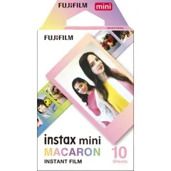 【まとめ買い◎】富士フイルム/FUJIFILM チェキ インスタントフィルム カラー instax mini MACARON（マカロン） [10枚 /1パック]