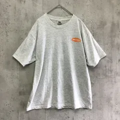 TOM and JERRY  トムとジェリー   ジェリー刺しゅう半袖Tシャツ　グレー　レディース　Mサイズ