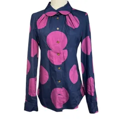 人気　ヴィヴィアンウエストウッドレッドレーベル　シャツ　長袖　オーブ　S 新品同様 ヴィヴィアンウエストウッド レッドレーベル 長袖