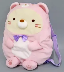 【中古】バッグ ねこ おうちでくまカフェ ぬいぐるみリュック 「すみっコぐらし」