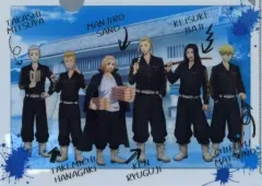 【中古】クリアファイル 集合(等身) A4クリアファイル 「東京リベンジャーズ×映画村 イベント“東京卍會京都集会”」