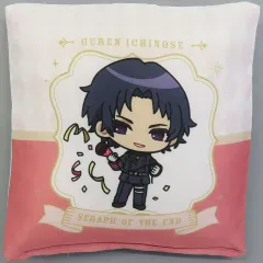 【中古】クッション・本体 一瀬グレン＆柊深夜 ミニクッション 「DMMスクラッチ! 終わりのセラフ Happy Birthday優一郎」 B-3賞