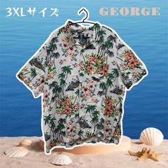 GEORGE アロハシャツ　3XLサイズ　T-853