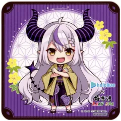 【中古】コースター ラプラス・ダークネス(ミニキャラver.) オリジナルコースター 「バーチャルYouTuber ホロライブ×極楽湯・RAKU SPAコラボ第四弾 フロライフ」 コラボメニュー注文特典