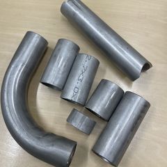 【端材】【DIY素材】ステンレスパイプ　φ42.7ｘ3.0　詰め合わせ　総量約1.9kg