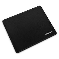 Soqool マウスパッド ゲーミングマウスパッド ゲーム用 ミニサイズ エッジ周辺強化 260×210×3mm マウスパッド 光学マウス対応 水洗い 滑り止め 耐久性が良い Black 0