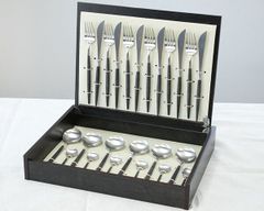 公式木箱付 新品 クチポール ゴア ディナー カトラリー 4客セット 計12