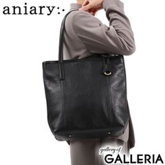 正規取扱店 アニアリ トートバッグ メンズ レディース A4 大きめ ブランド aniary トート バッグ 本革 革 通勤 縦型 日本製 07-02012 ブラック