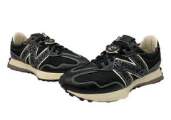 ニューバランス new balance 21年製 × FRANC MULLER フランク ミュラー MS327 FMD ローカット シューズ 黒 MS327FMD メンズ靴 スニーカー ブラック 29cm 104S-960
