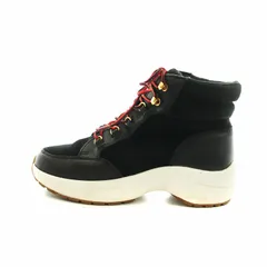 ローレンラルフローレン LAUREN RALPH LAUREN トレッキングシューズ ライリー ハイカー RYLEE HIKER ハイカットスニーカー シューズ 靴 ロゴ スエード US6 23cm黒 ブラック ■GY27 /MQのサムネイル