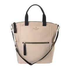 新品 ケイトスペード kate spade リュックサック CONVERTIBLE BACKPACK ウォームベージュマルチ