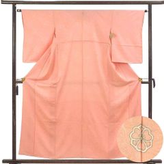 美品 夏物 お茶事に最適 駒絽の 5本絽 色無地（正絹）未使用＜M1138