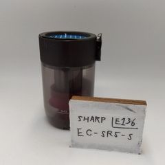 【簡易清掃済】SHARP  （型番：EC-SR5-S）　掃除機　スティック　ダストケース　ダストカップ　ゴミ　フィルター　サイクロン　部品　クリーナー　シャープ　（色：黒　ブラック）