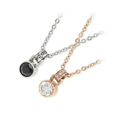 Zanipolo Terzini ステンレスペアネックレス ZTP3701BK-ZTP3701WHのサムネイル