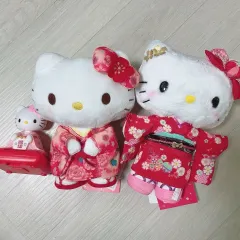 着物ハローキティ ぬいぐるみ セット