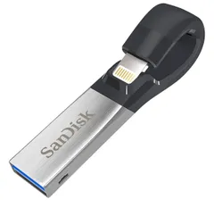 SanDisk iXpand Slim フラッシュドライブ 128GB SDIX30N-128G-JKACEのサムネイル