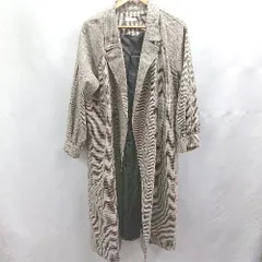 ◇ ◎ ⊇ archives アルシーヴ 総柄 長袖 ロングコート サイズM ブラウン系 レディース E  【1503310004755】のサムネイル