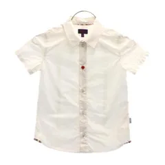 ポールスミス 半袖 シャツ 4a ホワイト Paul Smith JUNIOR キッズ 【中古】  【230715】 メール便可