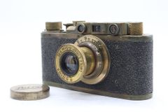 【返品保証】 コピーライカ D.R.P Elmar 5cm F3.5 レンジファインダー カメラ  v1354