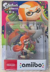 新品 amiibo ガール　 スプラトゥーン　アミーボ　オレンジ