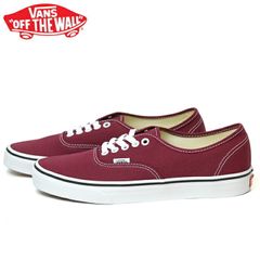 バンズ オーセンティック スニーカー メンズ レディース ローカット スケートシューズ レッド 赤 VANS AUTHENTIC COLOR THEORY RHODODENDRON 靴 くつ クツ VN000BW5ZCF