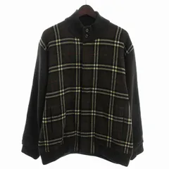極美品⭐️バーバリーロンドン ブルゾンジャンパー ノバチェック ブラック XL BURBERRY - バーバリーロンドン ブルゾン ジップジャケット ノバ