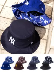 【ネコポス送料無料】NEW ERA ニューエラ MLB Reversible Hat バケットハット バケハ レディース メンズ おしゃれ かわいい シンプル ブランド コラボ コラボレーション リバーシブル