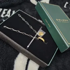 【新品未使用未開封品】BTS JUNGKOOK ネックレス 新品未開封 BTS JUNGKOOK GOLDEN ネックレス NECKLACE｜Yahoo