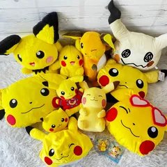 ポケットモンスター ピカチュウまとめ売り 13点セット ミミッキュ セブンイレブン限定 ボルケニオンと機巧のマギアナ キーホルダー 13