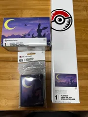 廃盤　海外限定　イーブイ&ブラッキー トワイライト　プレイマット＆スリーブセット Amazon | ポケモンセンター:ポケットモンスター TCG: イーブイ