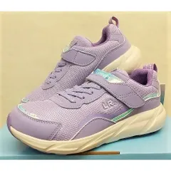 ★ムーンスター★もっと速く！スーパースターNEWシリーズ【ラブラッシュ】LV1109パープル22.0センチ