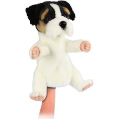 HANSA BH8451 ハンドパペット ジャックラッセルテリア 26 JACK RUSSERL TERRIER 犬 ぬいぐるみ 操り人形 あやつり人形 指人形 腹話術 ハンサ もふもふ 動物 アニマル 置物 人形 フィギュア 大きい 大型 かわいい おすすめ