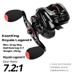 Kastking スパルタカス2 左ハンドル 黒 ベイトリール カストキング www