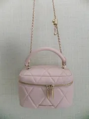 チャールズアンドキース ハンド・ショルダーチェンバッグ 2WAY  ピンク系