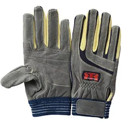 トンボレックス レスキュー消防手袋 （K-505NV） ネイビー ケブラー繊維製手袋 Sサイズ