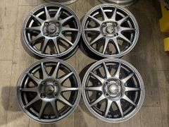 【2503027】SPORT ABELIA 14インチ 4.5J +45 PCD100 4H 軽自動車 ワゴンR N-BOX タント ムーヴ スペーシア パレット ルークス デイズ エブリィ クリッパー モコ 等