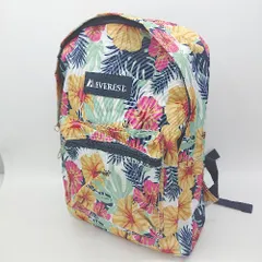 ■ Θ EVEREST エベレスト 花柄 ハワイアン系 南国風 リュック マルチカラー レディース E  【1507160026387】