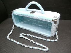 『♡様専用』中古品 ケースのみ エンジェル ドゥミセックブルー シャンパンケース 青 ③